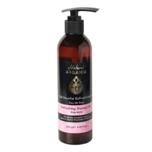 Gel douche rafraîchissant à l'eau de rose
