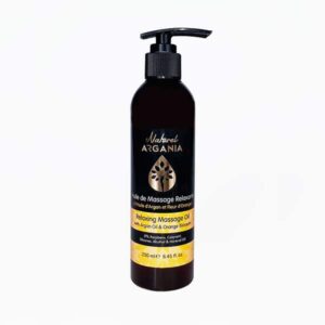 Huile de massage relaxante à l'huile d'argan et à la fleur d’oranger